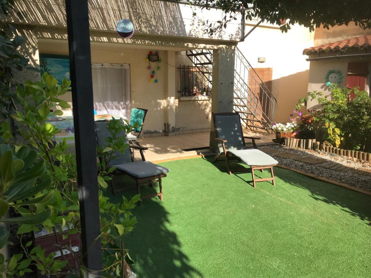 Chambre Et Salle De Bain Prive S'Ouvrant Sur Terrasse, Jardin Et Cuisine D'Ete 基扬 外观 照片