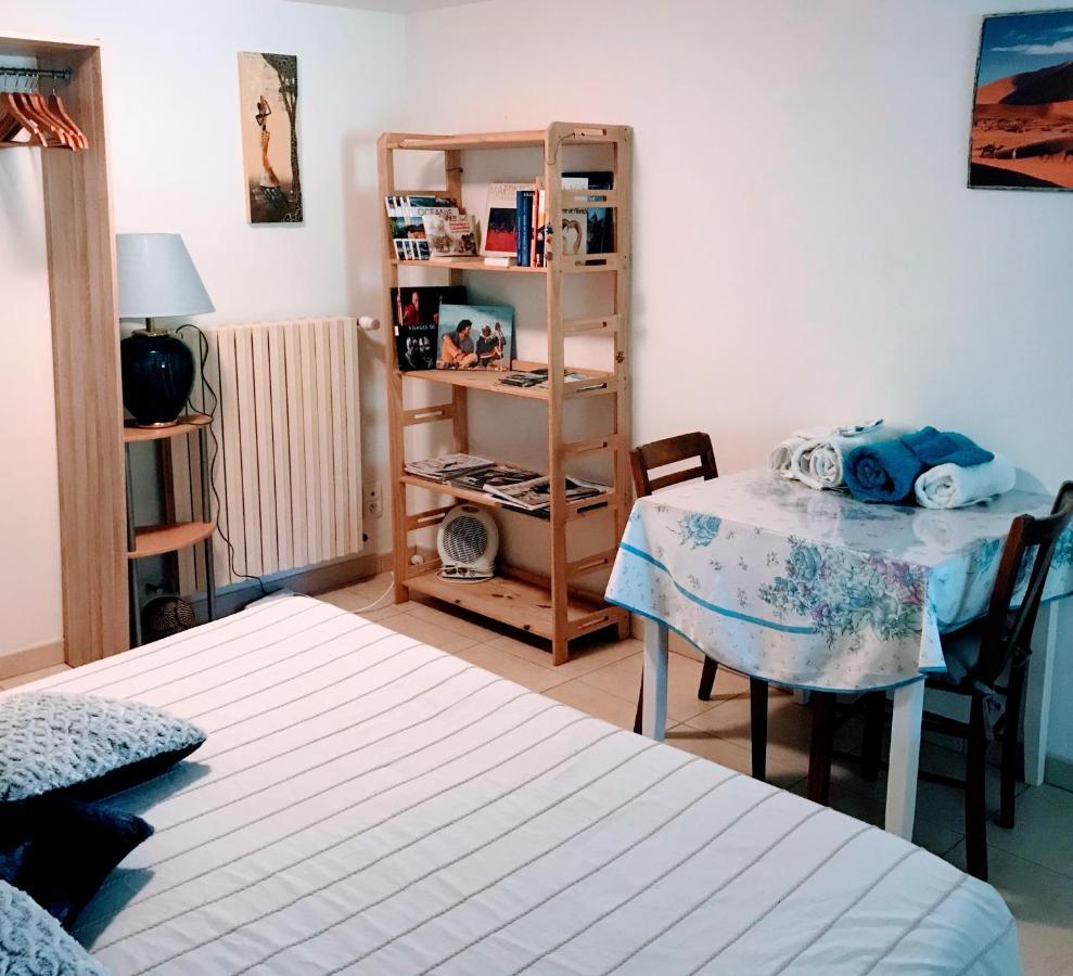 Chambre Et Salle De Bain Prive S'Ouvrant Sur Terrasse, Jardin Et Cuisine D'Ete 基扬 外观 照片